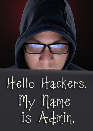 Hello Hackers. My Name is Admin.