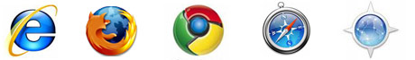 web browser icons