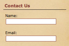 contact form
