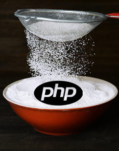 php for web design