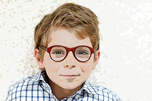 Twitter Tutorial Example - Boy with Glasses