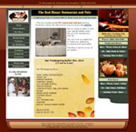 restaurant web site