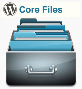 WordPress core files