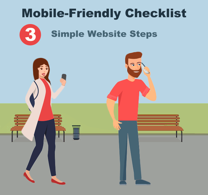 mobile-friendly checklist: 3 simple website steps