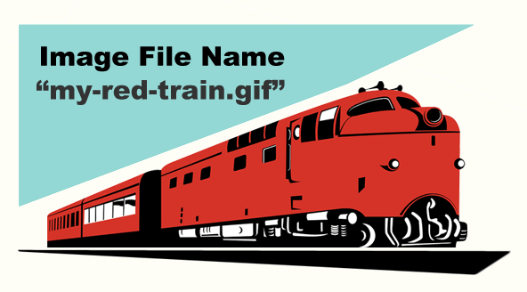 red train image file name example