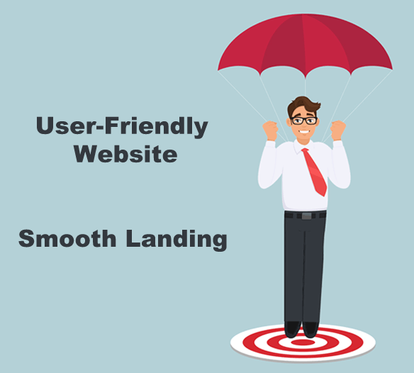 user-friendly website step 1: smooth landing