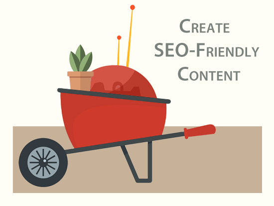 Create SEO friendly content for your website