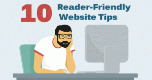 10 Reader-Friendly Website Tips