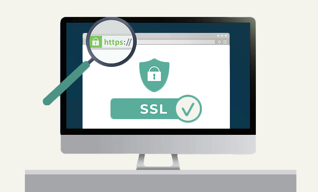 Secure website with SSL.