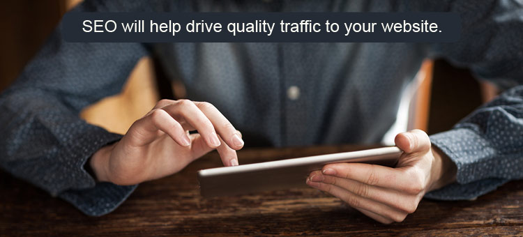 SEO drives traffic to your website