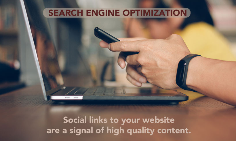 Social links are a