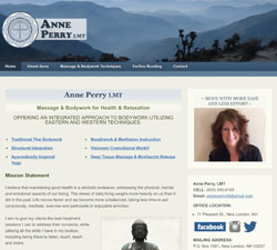 annie perry massage website