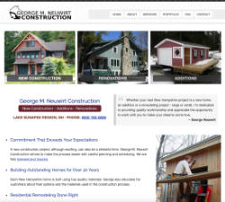 Sunapee, NH construction and renovations