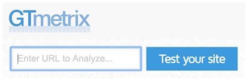GTmetrix website analysis tool